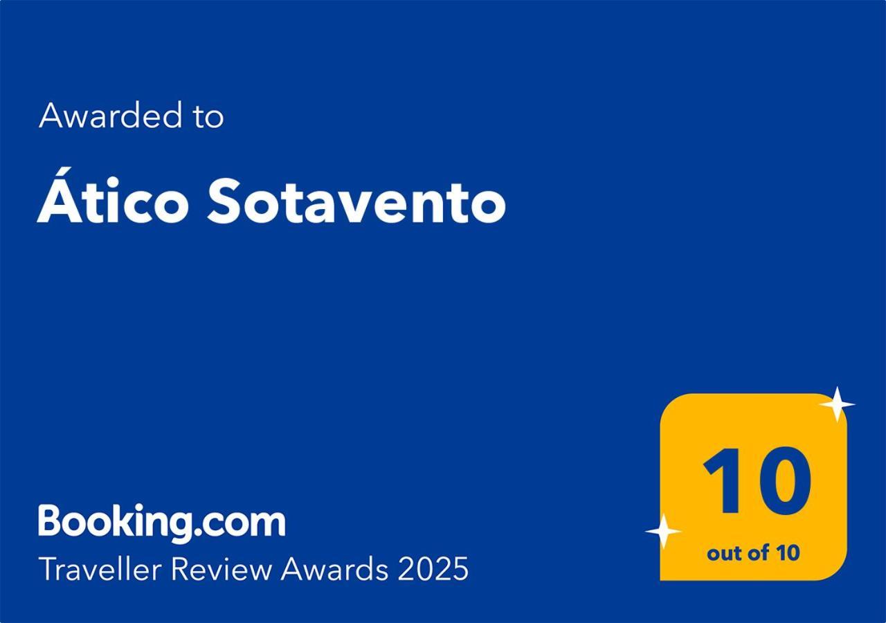 Апартаменты Atico Sotavento Ла-Исла-де-Ароса Экстерьер фото